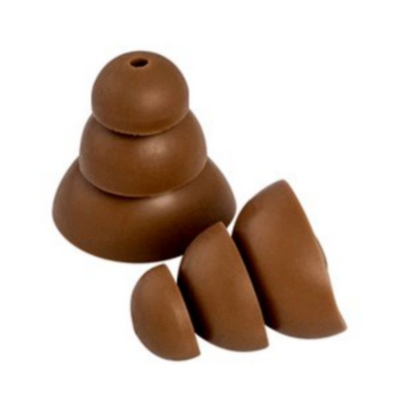 Bouchons de rechange Ultrafit marrons pour 3M Peltor LEP 100