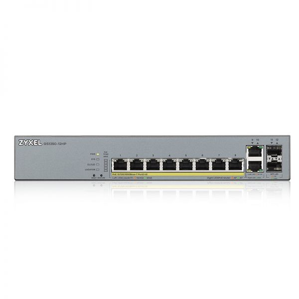 ZYXEL GS1350-12HP Commutateur géré CCTV