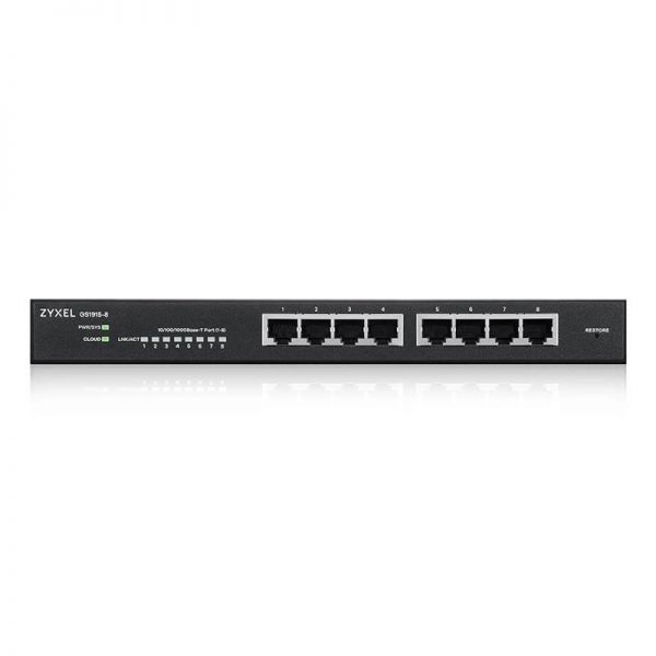 ZYXEL GS1915-8EP Commutateur intelligent hybride