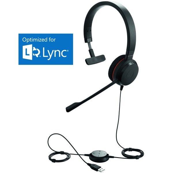 Jabra Evolve 20 USB UC MS Mono SE