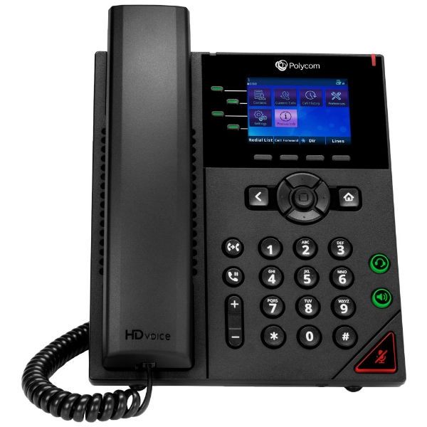 Téléphone de bureau IP Poly VVX 250 - Édition OBi