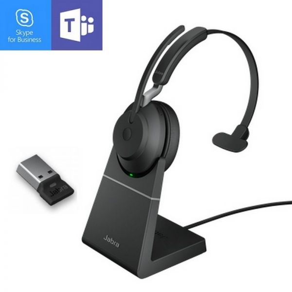 Jabra Evolve2 65 UC Mono USB-A avec base