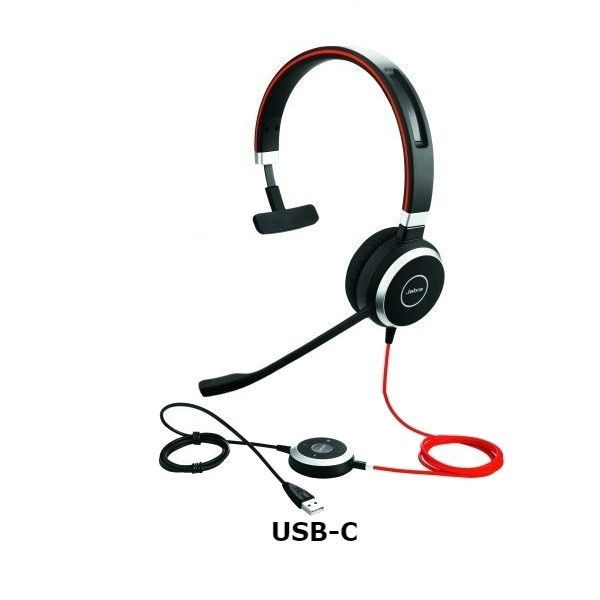 Jabra Evolve 40 UC Mono USB-C
