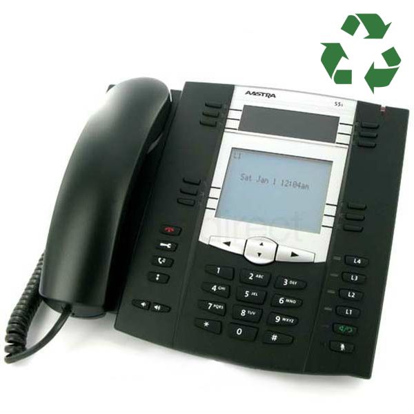 Téléphone de bureau numérique Mitel Aastra 6755 *Reconditionné*