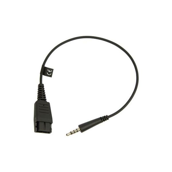 Câble Jabra avec connexion QD et Jack 3.5mm