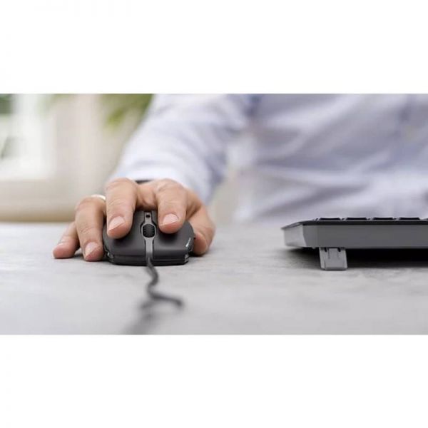 Souris CHERRY GENTIX SILENT USB noire