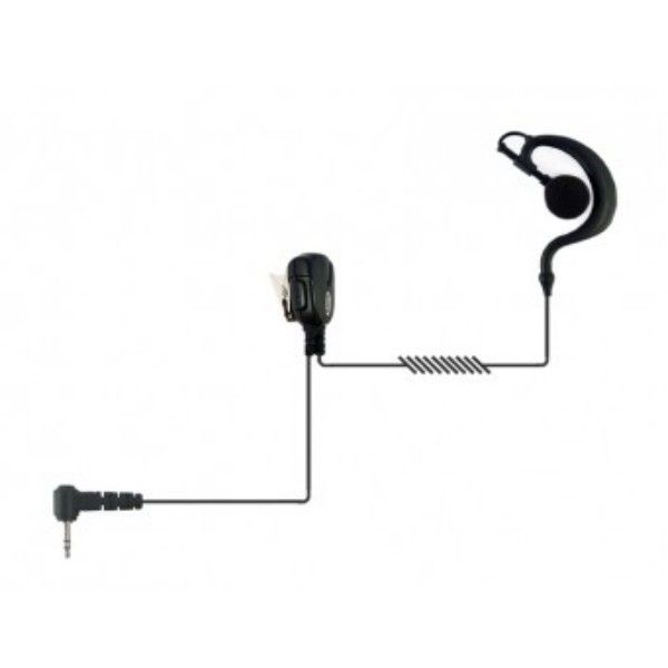 Oorhaak headset voor Vertex en Dynascan portofoons