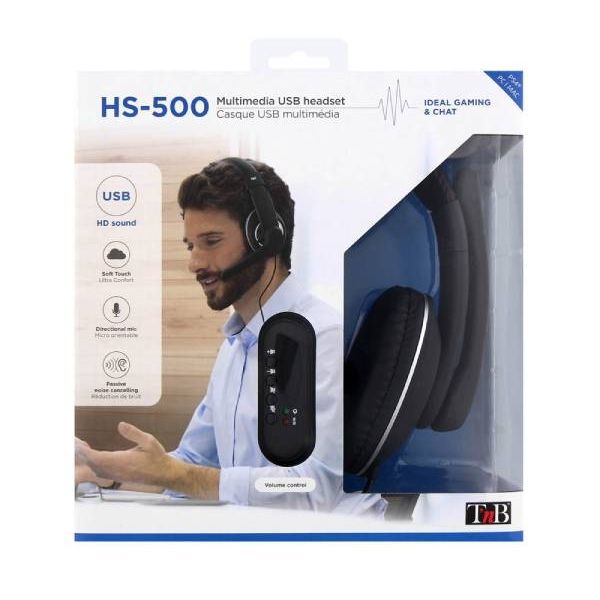 T'nB Casque USB HS-500 Box