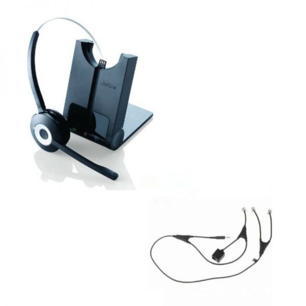 Jabra PRO 920 + Adaptateur Jabra EHS pour téléphones Alcatel