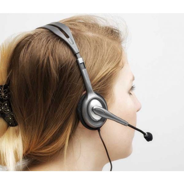 Micro-casque binaural et stéréo Logitech H111