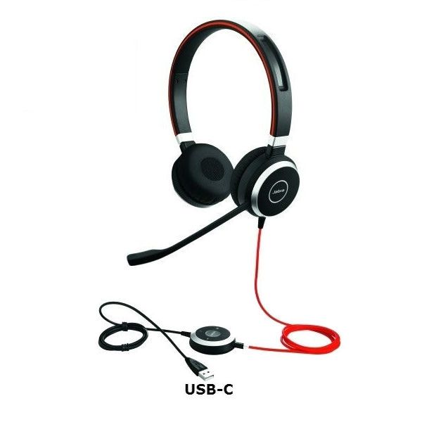 Jabra Evolve 40 UC Duo USB-C