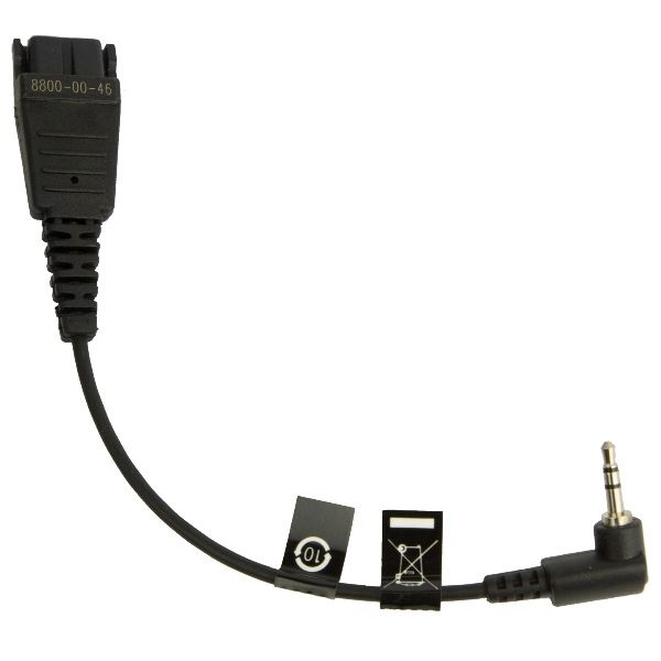 Pack Jabra BIZ 1500 Mono + 2.5 mm QD Kabel (2)