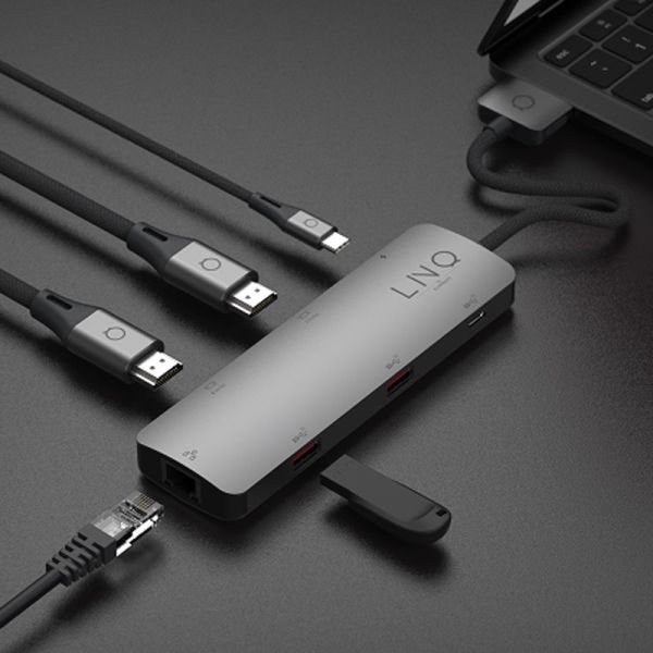 LINQ - D2 Pro 7-in-2 Multipoort Hub