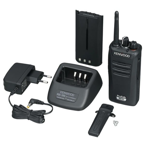 Kenwood TK-3501 Talkie Walkie 4-pack + 4 PTT écouteurs 2