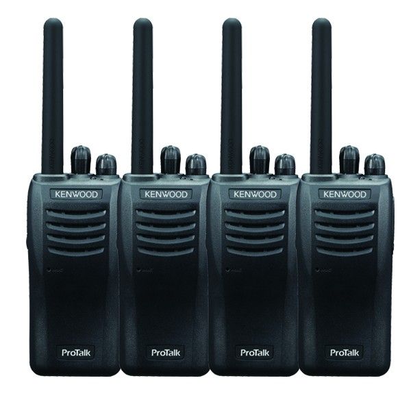 Kenwood TK-3501 Talkie Walkie 4-pack + 4 PTT écouteurs(3)
