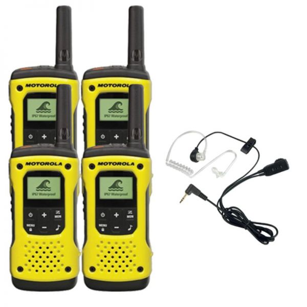 Motorola T92 Quad + 4 oreillettes Bodyguard