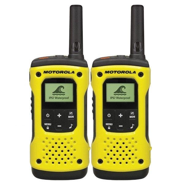 Motorola T92 H2O + 2 oorhaak headsets (2)