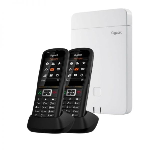 Gigaset N670 DECT IP + 2 Gigaset R700H PRO