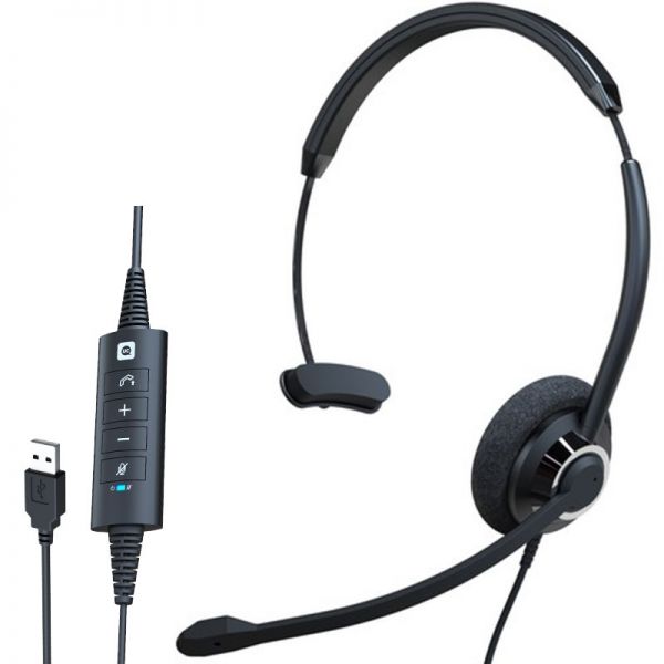 Casque Cleyver Monaural USB HC60