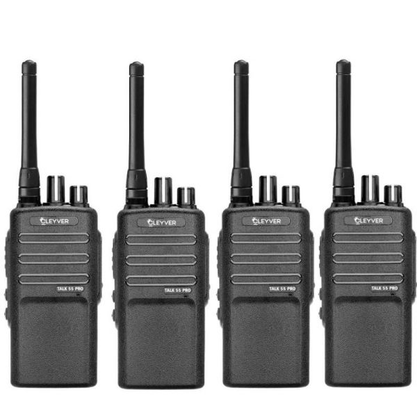 Pack de 4 Cleyver Talk 55 Pro