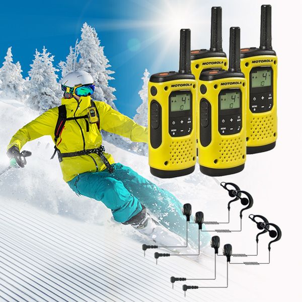 Lot de 4 Motorola T92 H2O + 4 oreillettes en forme de D