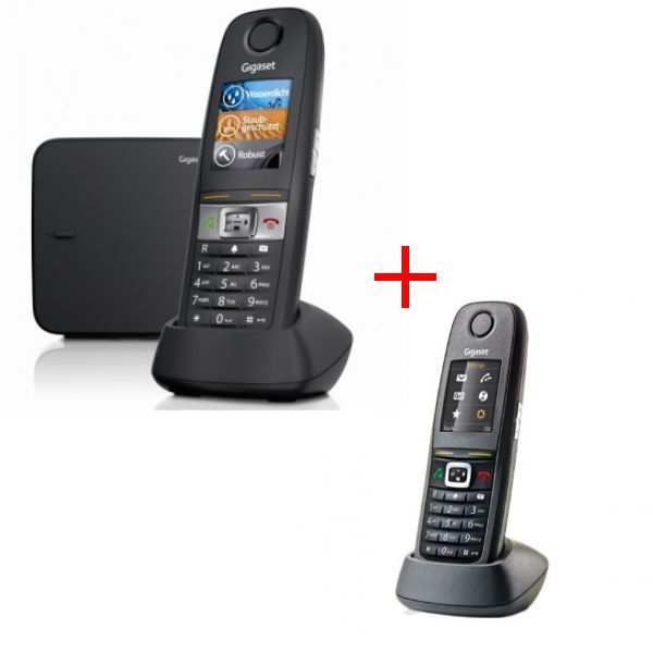 Pack Duo : Gigaset E630 + 1 combiné R650H