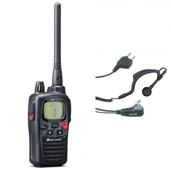 Midland G9 Pro + Kit oreillette offert 