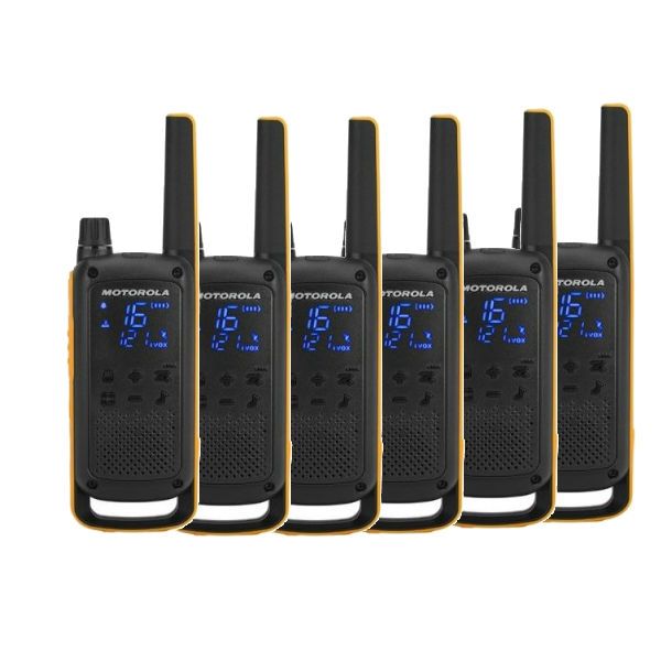 Pack de 6 Motorola Talkabout T82 Extreme