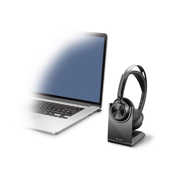 Poly Voyager Focus 2 USB-C + Ladebasis