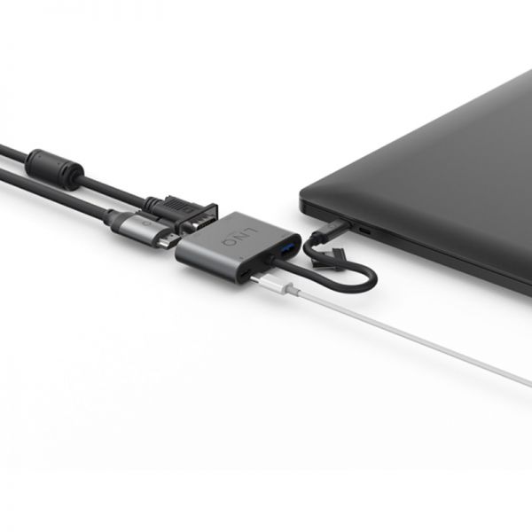 LINQ - Hub multiports 4-en-1
