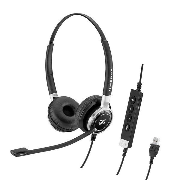 Micro-casque filaire binaural EPOS SC660 USB ANC