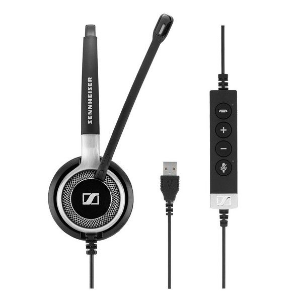 Micro-casque filaire binaural EPOS SC660 USB ANC