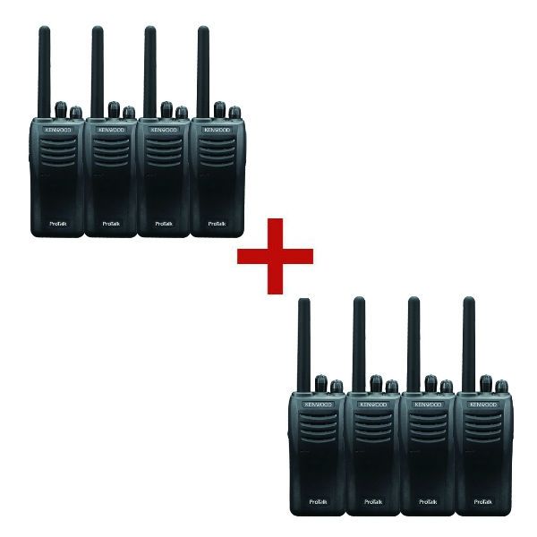 Kenwood TK-3501T ProTalk 446 Talkie-walkie 8-Pack