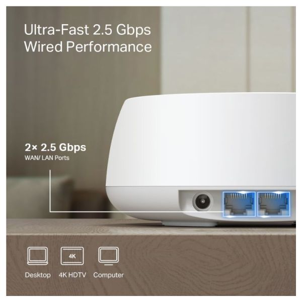 TP Link Deco BE25 3-Pack Wi-Fi 7 Mesh