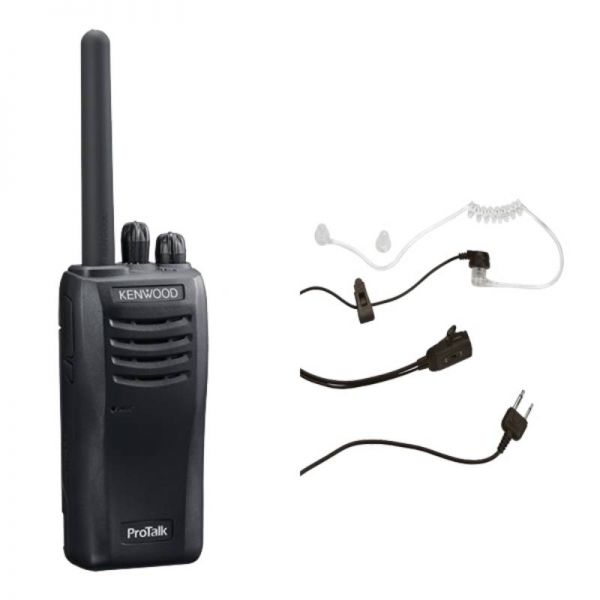 Kenwood TK 3501 + oreillette PTT bodyguard