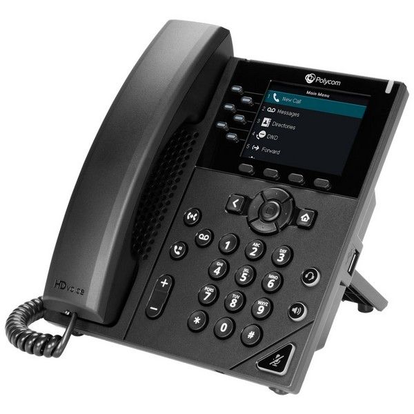 Téléphone de bureau Poly VVX 350 IP
