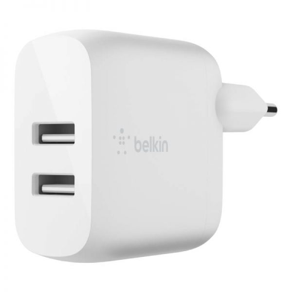 Belkin chargeur secteur 2 ports + câble USB-A/USB-C