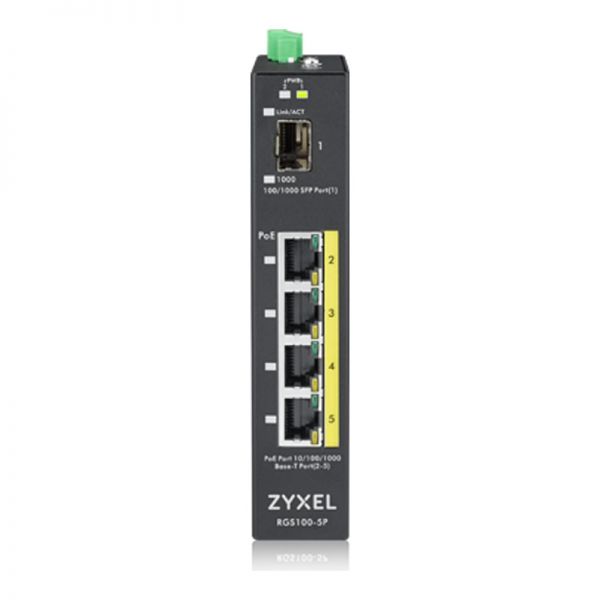 ZYXEL RGS100-5P Commutateur Robuste Non Géré