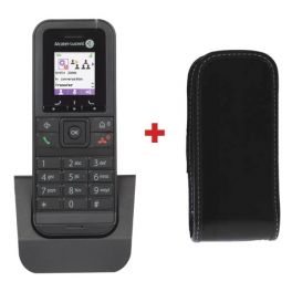 Téléphone sans fil Alcatel-Lucent 8232S DECT + Housse Simili Cuir