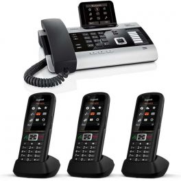 Gigaset DX800 + 3 Gigaset R700H Pro