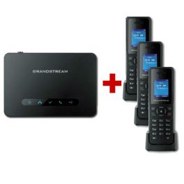 Grandstream DP750 DECT Base + 3 DP720 Handset