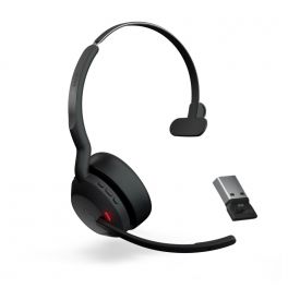 Jabra Evolve2 55 Mono MS - met Link380 USB-A Dongle