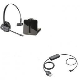 Casque sans fil Plantronics CS540 + câble APC-45 EHS pour Cisco