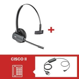Plantronics CS540 Cordless Headset + APC-45 EHS Cable for Cisco