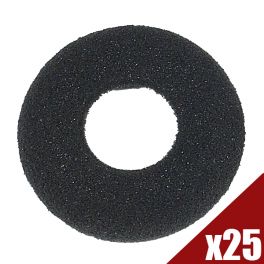 25 coussinets en mousse pour Supra Plus filaire