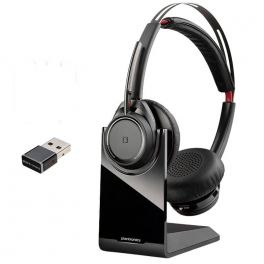 Plantronics Voyager Focus UC con base - Versión Microsoft