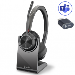 Poly Voyager 4320 USB-C Microsoft Teams + Socle de charge