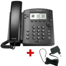 Téléphone de bureau Poly VVX 311 avec prise d'alimentation