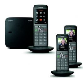 Pack Gigaset CL660 Trio + Casque sans fil
