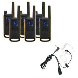 Motorola Talkabout T82 Extreme 6-Pack + 6x Bodyguard Kit
